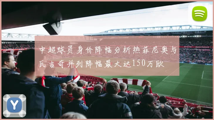 中超球员身价降幅分析热菲尼奥与瓦吉奇并列降幅最大达150万欧